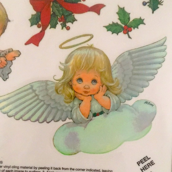 Angel Vinyl Decals - Reusable - Made in USA - Picture 6 of 10